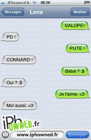 *censured*!, *censured* !, *censured* !, *censured* !, Bébé ? :$, Oui ? :$, Je t'aime. <3, Moi aussi. <3, 