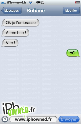 Ok je t'embrasse, A très *censured* !, Vite !, oO, 